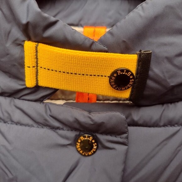 Parajumpers Alisee Down Jacket M Blue Quilted Lightweight Puffer Coat NWOT - Picture 9 of 13